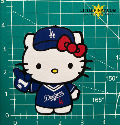 Dodger Hello Kitty Sticker Hello Kitty Sticker Dodger 
